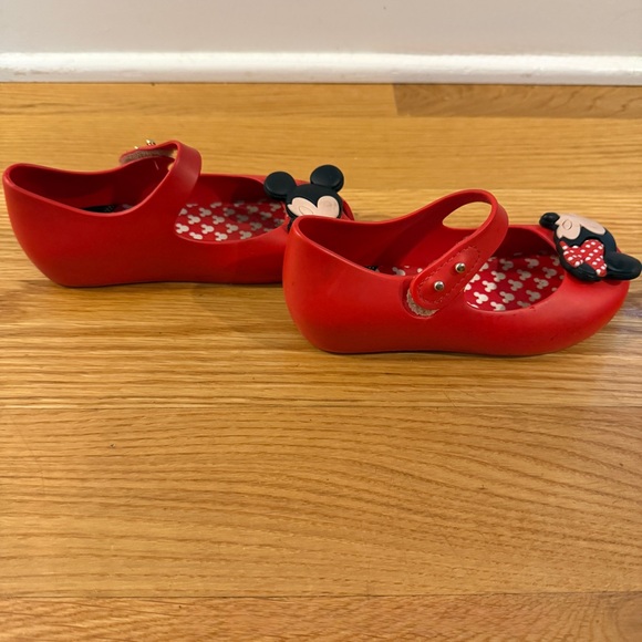 Mini Melissa Red Disney Character Shoes - Picture 3 of 6